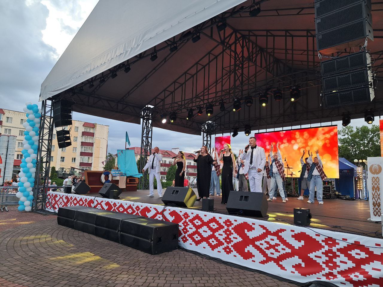 Как в Жабинке отпраздновали День города — видео и фото