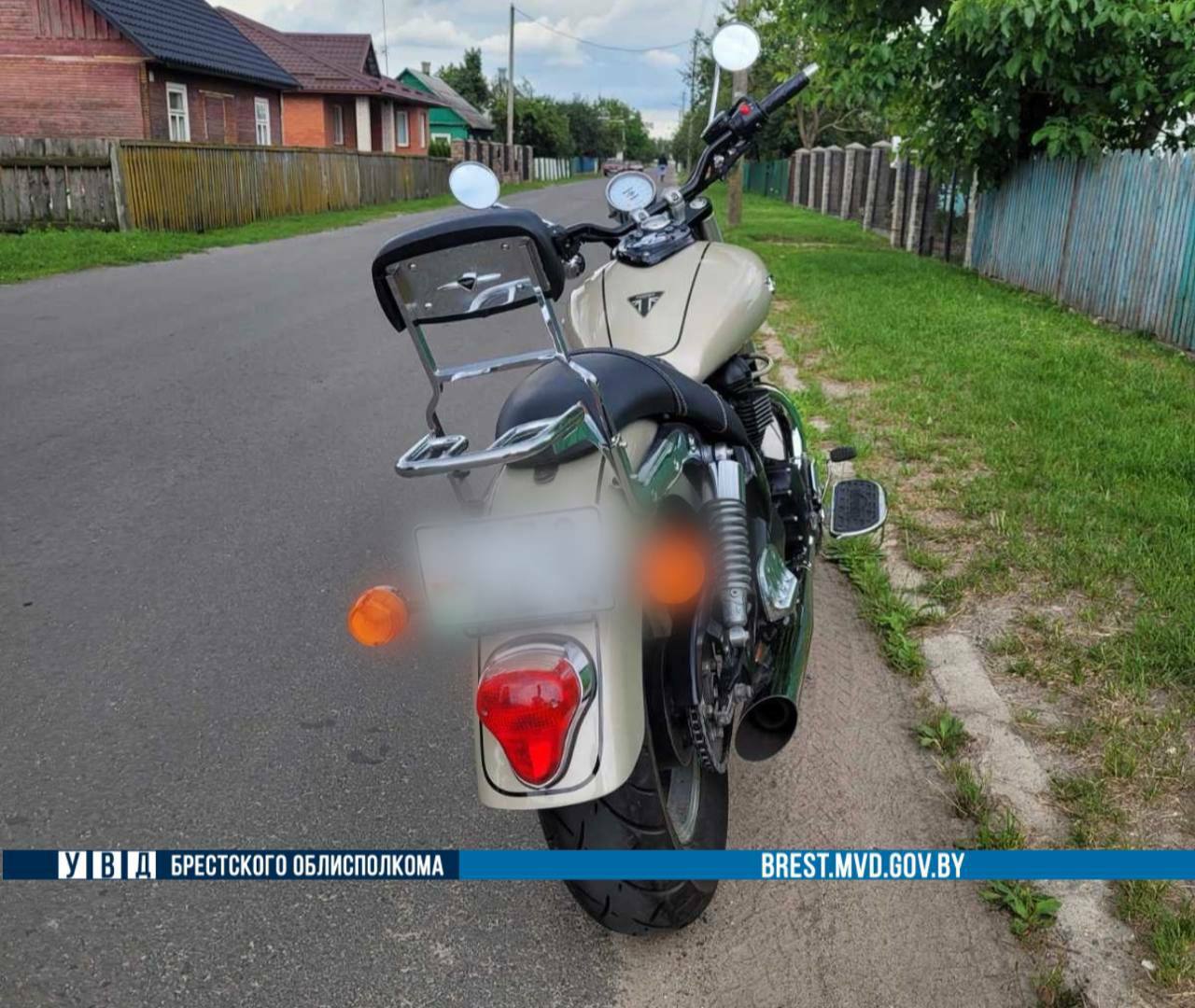 В Каменце мотоциклист сбил девочку