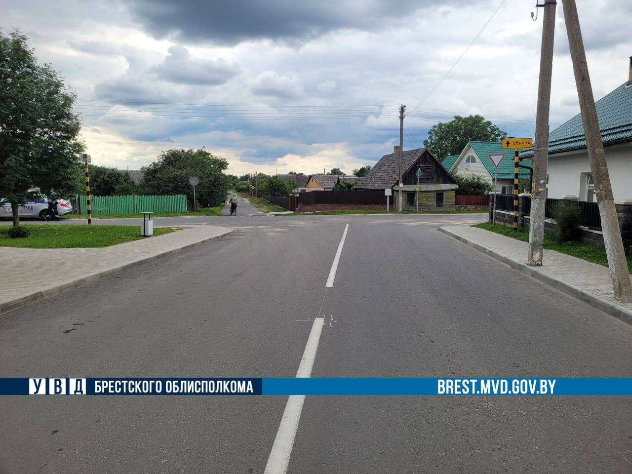 В Каменце мотоциклист сбил девочку