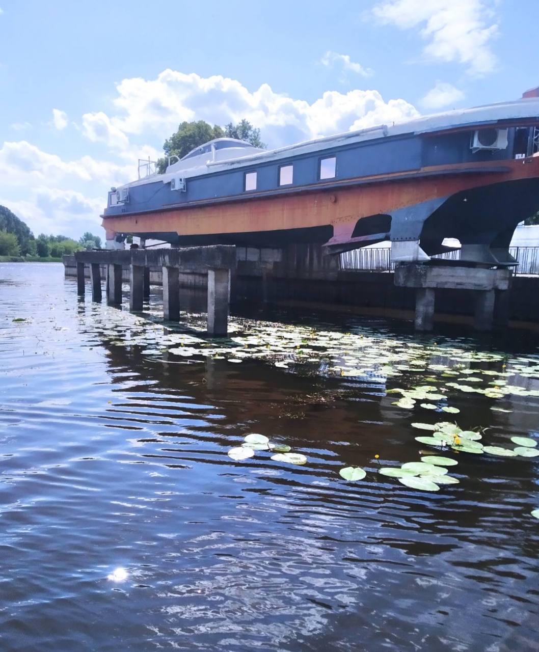 В Пинске спасли тонущую девушку