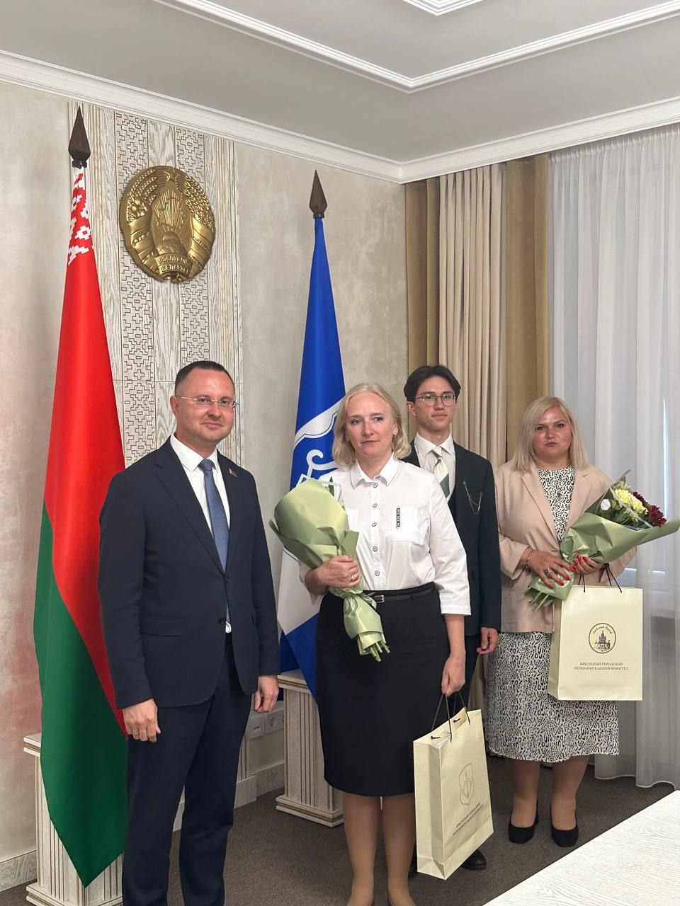 В Бресте чествовали лучших выпускников