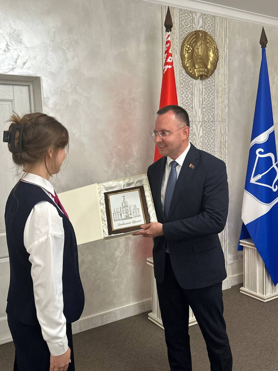 В Бресте чествовали лучших выпускников