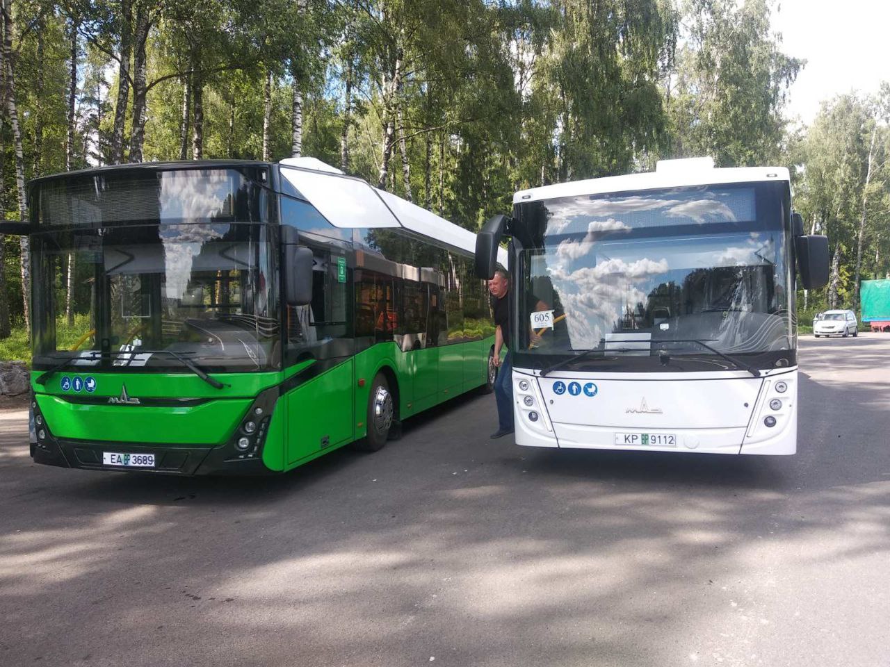 В Брест поступил электробус с USB и кондиционером