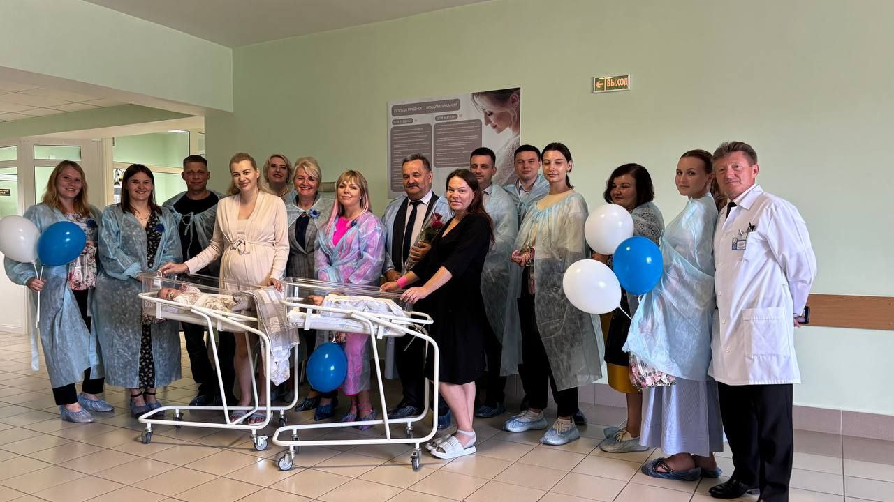 12 малышей родились в День города Бреста