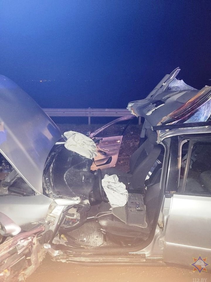 Житель Бреста чудом выжил во время аварии