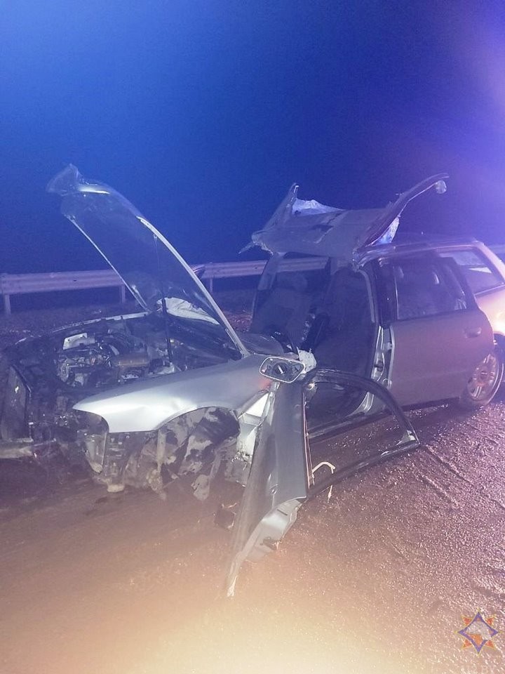 Житель Бреста чудом выжил во время аварии