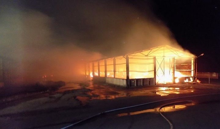140 тонн сена и соломы сгорело в Малоритском районе: возбуждено уголовное дело
