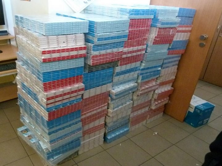 Таможня в Тересполе: пресечен ряд попыток контрабанды сигарет из Беларуси