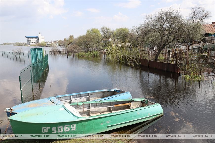 Паводок в Гомеле. Фотофакт