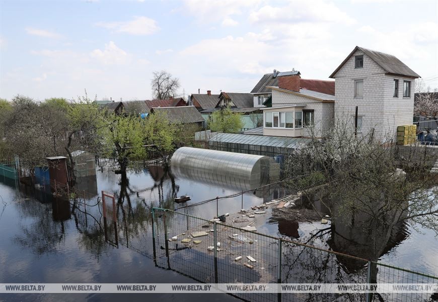 Паводок в Гомеле. Фотофакт