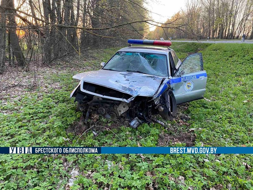 Подробности ДТП со служебным автомобилем в Ляховичском районе