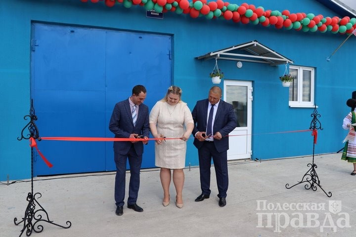В ОАО «Охово» торжественно открыли новую молочно-товарную ферму в Колодеевичах (Брестская область)