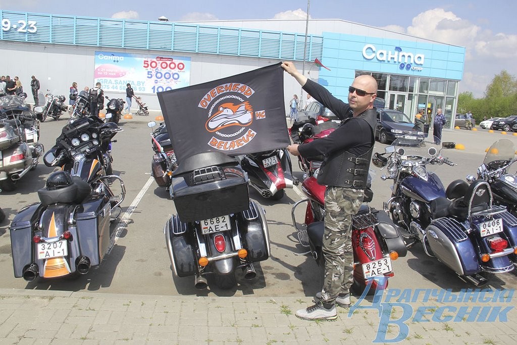 В Дрогичинском районе байкеры открыли мотосезон