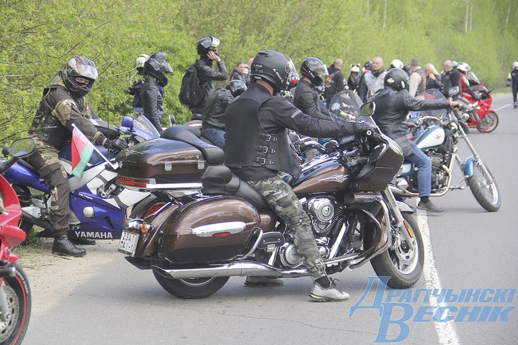 В Дрогичинском районе байкеры открыли мотосезон