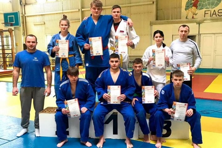 Кобринские дзюдоисты стали первыми на спартакиаде Брестской области