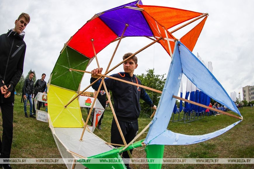 Фестиваль воздушных змеев «Майское небо Победы» в Бресте