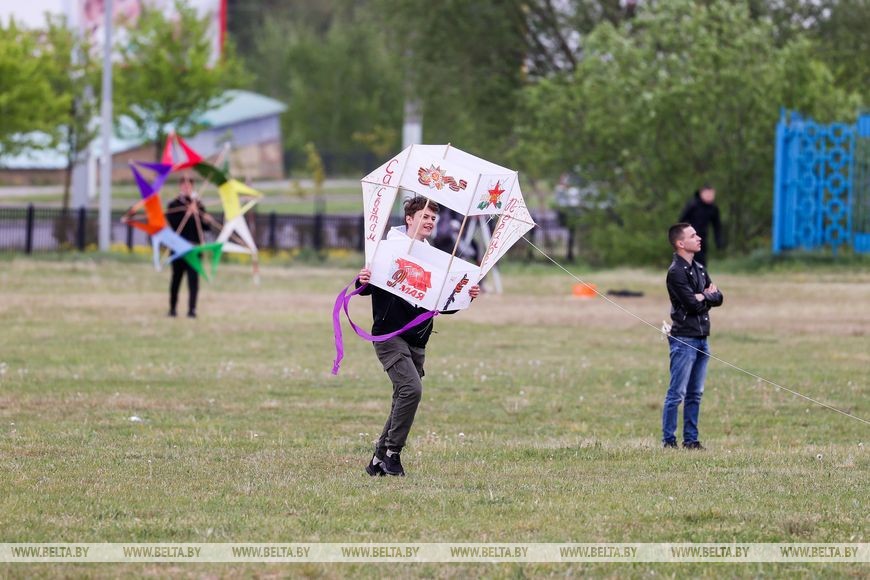 Фестиваль воздушных змеев «Майское небо Победы» в Бресте
