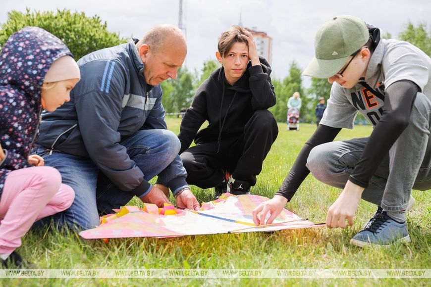 Фестиваль воздушных змеев «Майское небо Победы» в Бресте