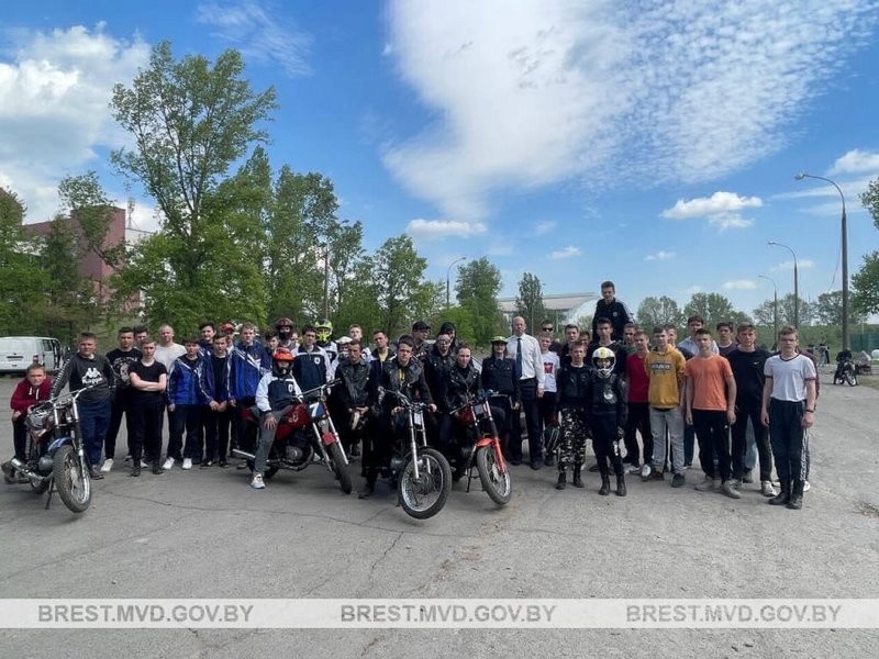 В Бресте прошел заключительный этап соревнований по мотоциклетному спорту