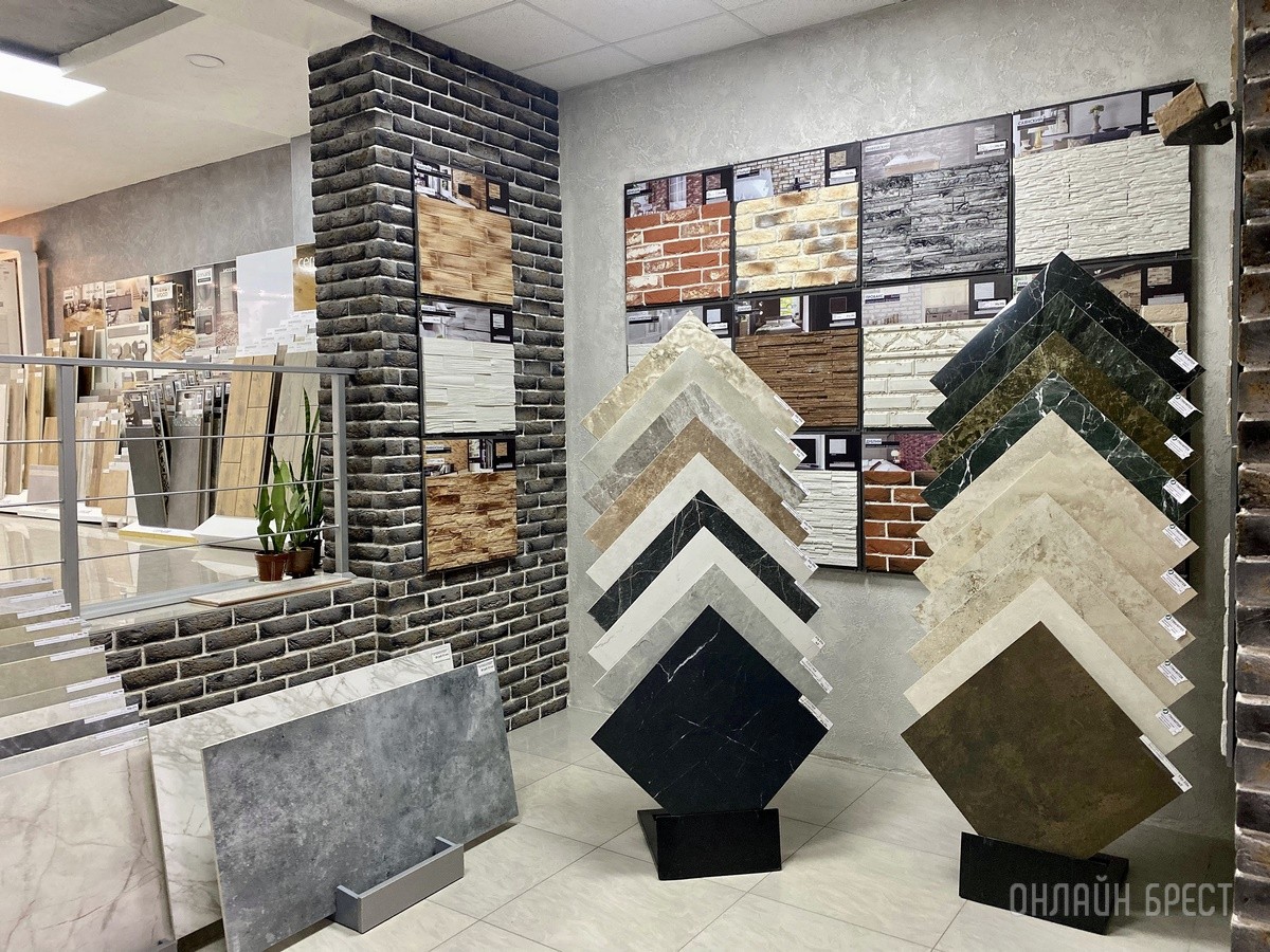 «Квадратный метр» – крупнейшие дискаунтеры керамической плитки с очень низкими ценами в Бресте. Скидки, бесплатный 3Д дизайн-проект, доставка