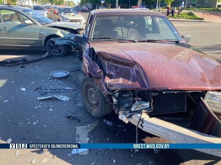 Подробности ДТП на Партизанском в Бресте