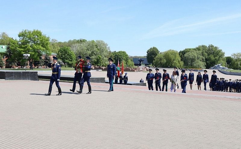 Памятный знак погибшим в годы войны прокурорам открыли в Бресте