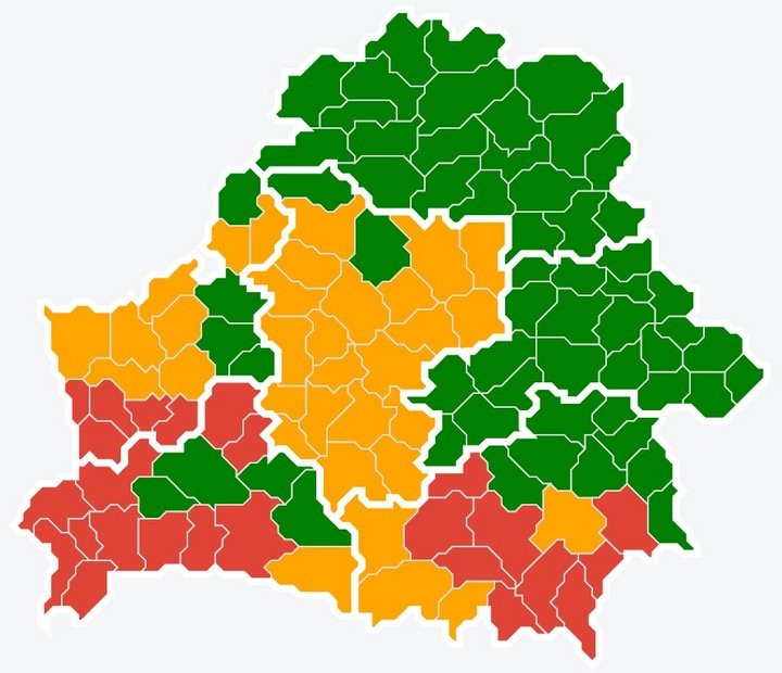 Где в Беларуси лес закрыт для посещения? Смотрите карту