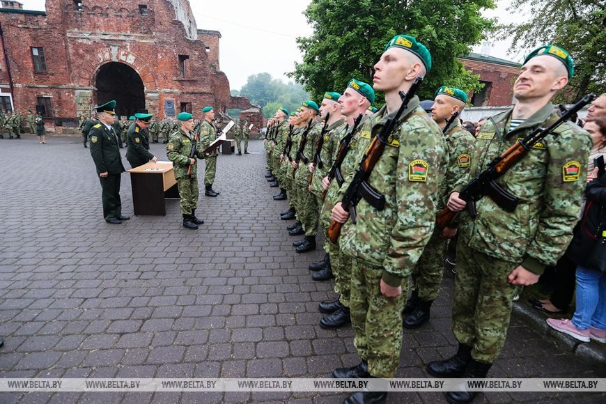 В Брестской крепости примут присягу молодые пограничники