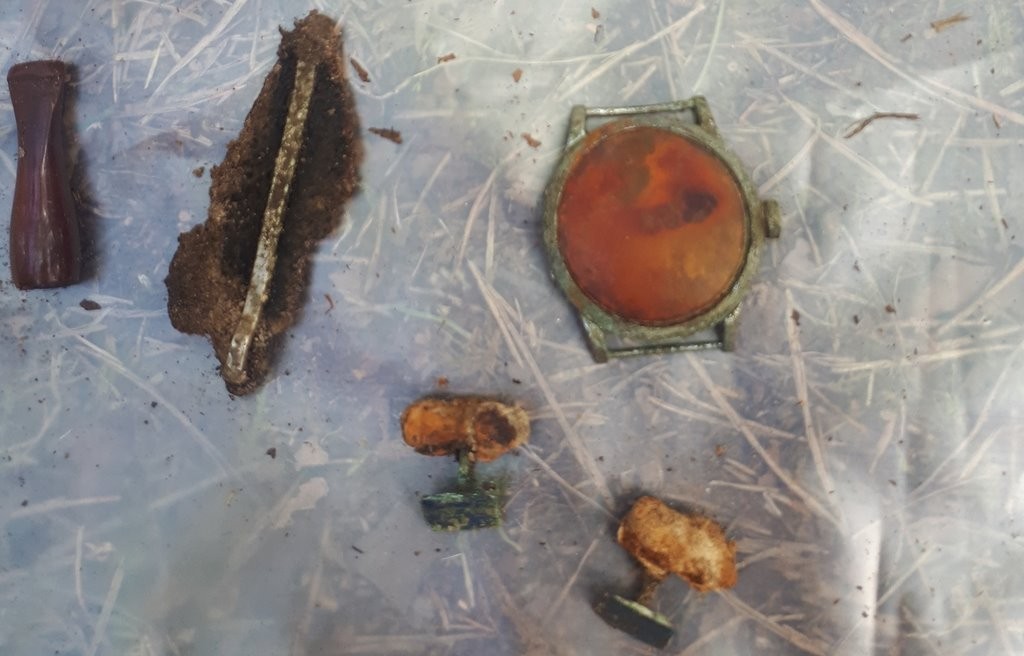 У деревни Тартаки Барановичского района ведутся поисковые работы на месте массового захоронения жертв фашизма