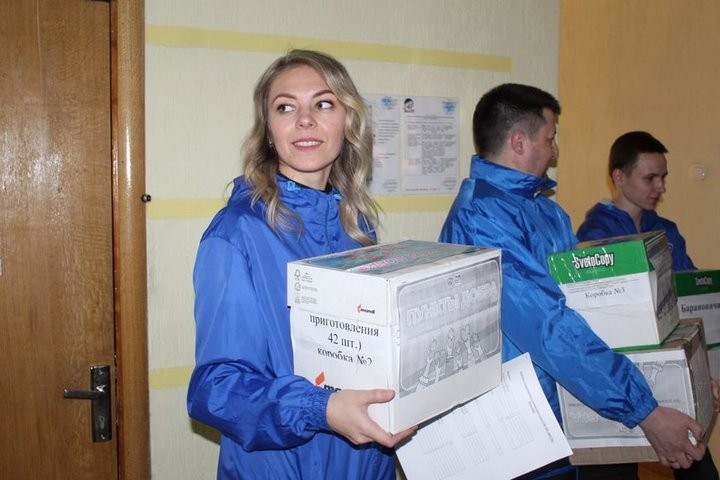 БРСМ открыл в Брестской области 45 пунктов по сбору средств для украинских беженцев