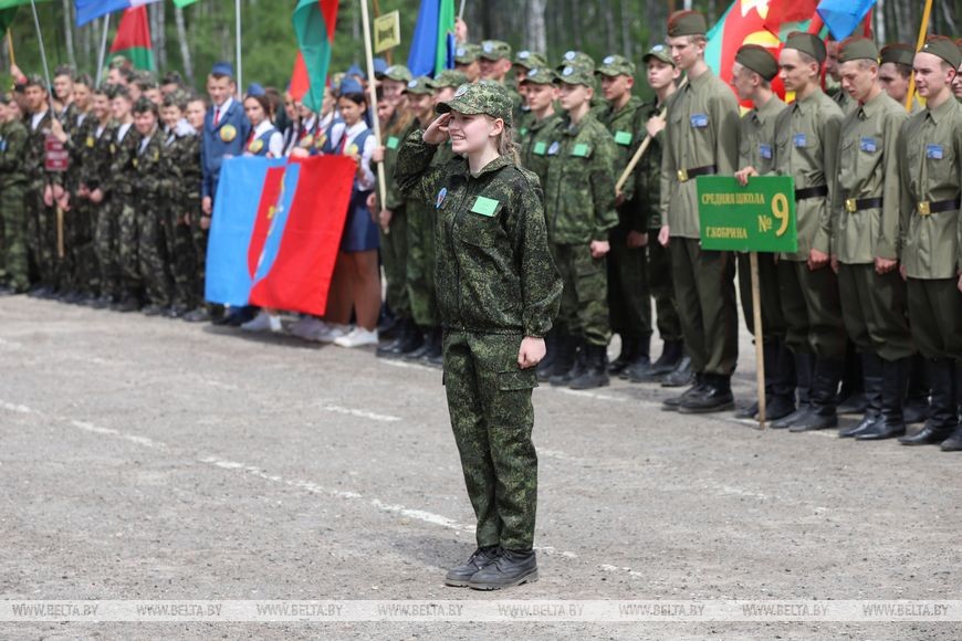 На полигоне Брестский стартовал областной этап военно-патриотической игры «Орленок». Фоторепортаж