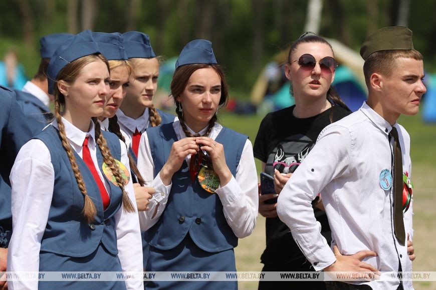 На полигоне Брестский стартовал областной этап военно-патриотической игры «Орленок». Фоторепортаж