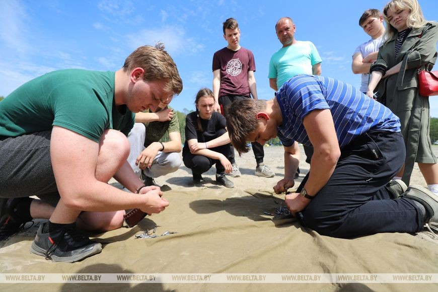 На полигоне Брестский стартовал областной этап военно-патриотической игры «Орленок». Фоторепортаж