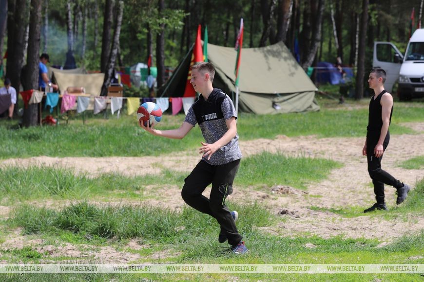 На полигоне Брестский стартовал областной этап военно-патриотической игры «Орленок». Фоторепортаж