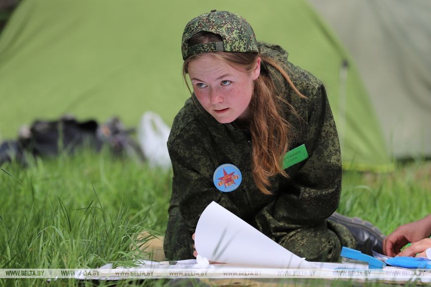 На полигоне Брестский стартовал областной этап военно-патриотической игры «Орленок». Фоторепортаж