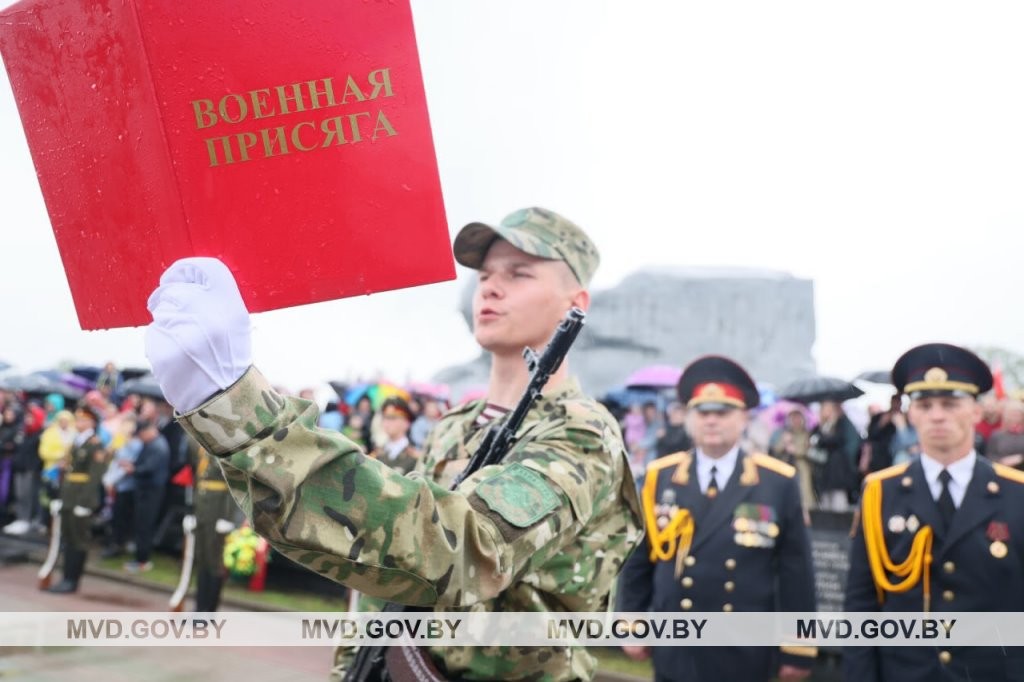 Торжественная присяга прошла в Брестской крепости. Видео и фото