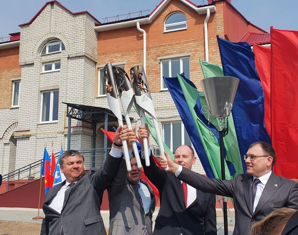 Торжественный пуск газа прошел сегодня в агрогородке Радостово Дрогичинского района Брестской области