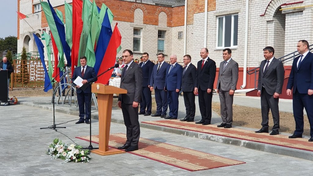 Торжественный пуск газа прошел сегодня в агрогородке Радостово Дрогичинского района Брестской области