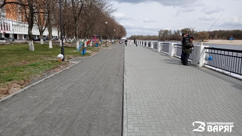 В Пинске преображается набережная. Как она выглядит сейчас?