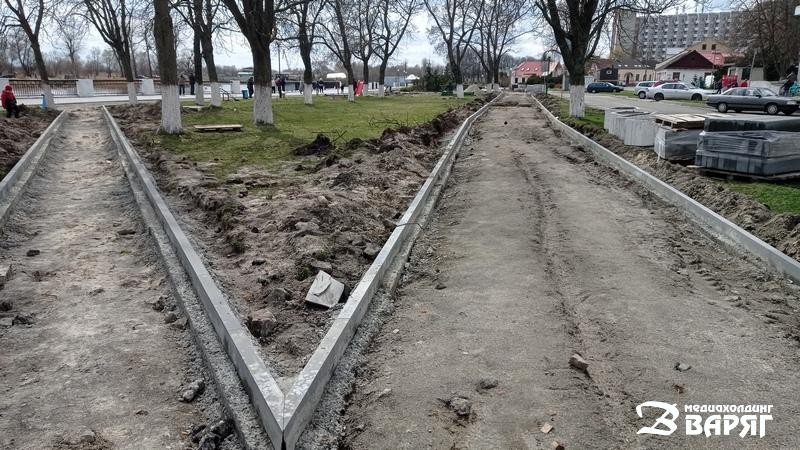 В Пинске преображается набережная. Как она выглядит сейчас?