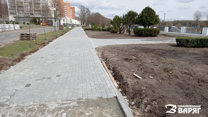 В Пинске преображается набережная. Как она выглядит сейчас?