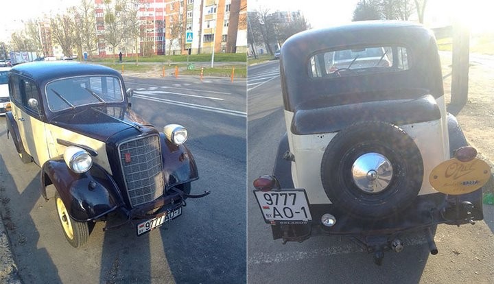 В Бресте замечен Opel Model 1397, которому уже 88 лет