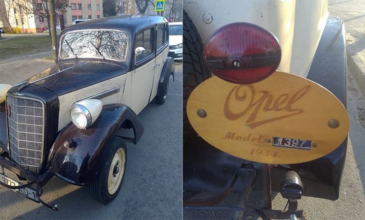 В Бресте замечен Opel Model 1397, которому уже 88 лет