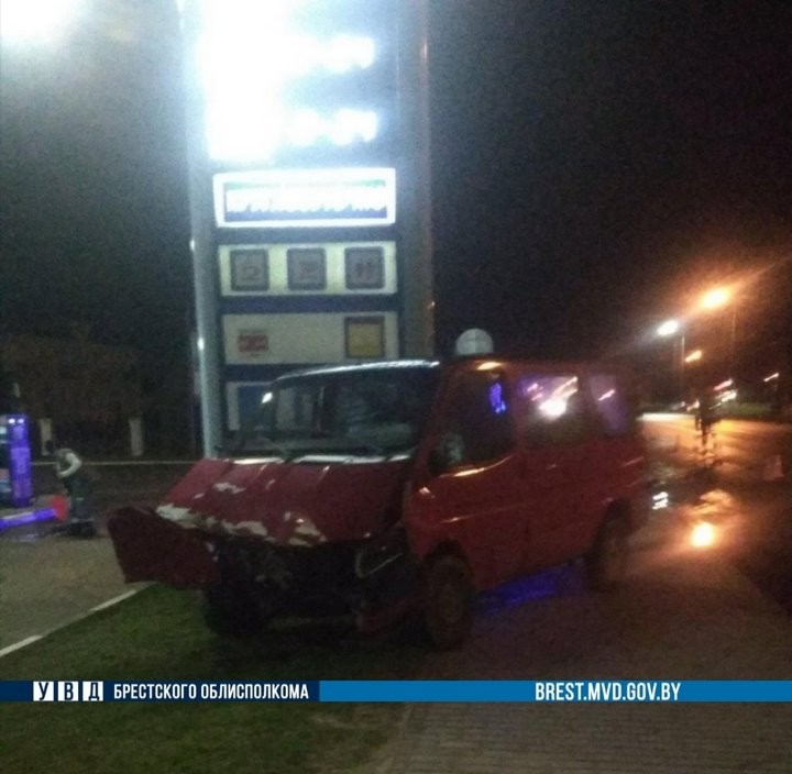 ДТП в Ивацевичах: ранен пассажир