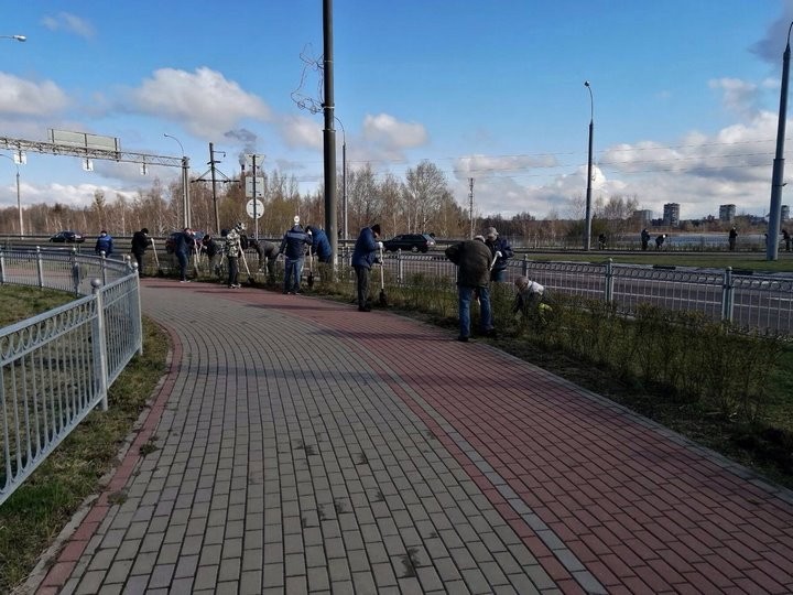 Более 50 тыс. брестчан вышли на республиканский субботник