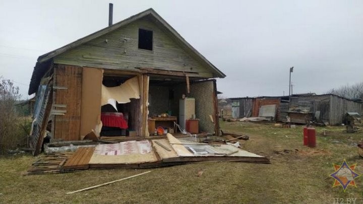 В Витебской области при замене газового баллона произошел взрыв
