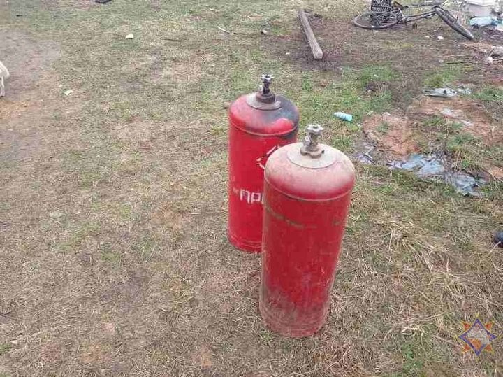 В Витебской области при замене газового баллона произошел взрыв