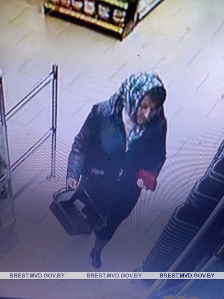 Ищут покупательницу из магазина на Советской в Бресте