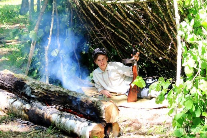 В Ивановском районе реконструировали партизанскую стоянку