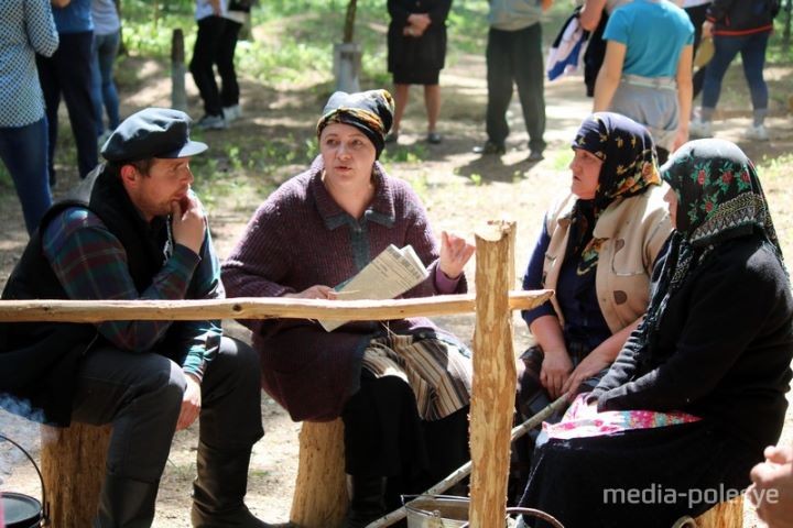 В Ивановском районе реконструировали партизанскую стоянку